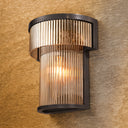 Ribbed Glass Wall Lamp Andromeda