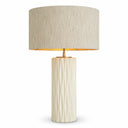 Cream Ceramic Table Lamp Amarello by Eichholtz