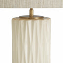 Cream Ceramic Table Lamp Amarello by Eichholtz, view 5
