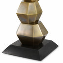Stacked Brass Table Lamp Lior by Eichholtz, view 7