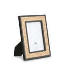 Rattan & Leather Picture Frames (2) Taos by Eichholtz, view 3
