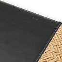 Black Leather Desk Blotter Taos by Eichholtz, view 3