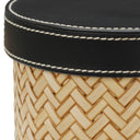 Black Leather Desk Set (2) Taos by Eichholtz, view 6