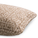 Beige Jacquard Lumbar Cushion Frieze by Eichholtz, view 3
