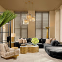 Beige Jacquard Cushion Frieze by Eichholtz, view 2