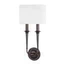 Old Bronze Lourdes Wall Sconce 9.5" by Hudson Valley