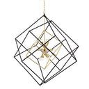 Aged Brass Roundout Chandelier 34" by Hudson Valley
