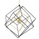 Aged Brass Roundout Chandelier 42" by Hudson Valley