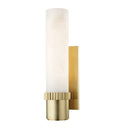 Aged Brass Argon Wall Sconce 4.5" by Hudson Valley