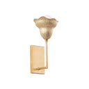 Vintage Gold Leaf Alora Wall Sconce 6.5" by Hudson Valley