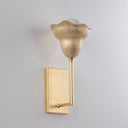 Vintage Gold Leaf Alora Wall Sconce 6.5" by Hudson Valley, view 3