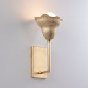 Vintage Gold Leaf Alora Wall Sconce 6.5" by Hudson Valley, view 4
