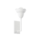 White Plaster Alora Wall Sconce 6.5" by Hudson Valley