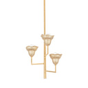 Vintage Gold Leaf Alora Pendant 20.25" by Hudson Valley