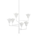 White Plaster Alora Chandelier 32" by Hudson Valley