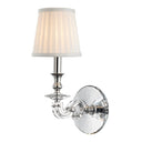Polished Nickel Lapeer Wall Sconce 5.5" by Hudson Valley