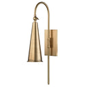 Aged Brass Alva Wall Sconce 4.25" by Hudson Valley