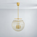Aged Brass Gill Pendant 19.5" by Hudson Valley, view 2