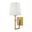 Aged Brass Fletcher Wall Sconce 5.25" by Hudson Valley
