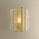 Aged Brass Fosterdale Wall Sconce 8.25" x 10" by Hudson Valley, view 4