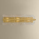 Aged Brass Fosterdale Wall Sconce 8.25" x 27.5" by Hudson Valley, view 5