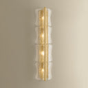 Aged Brass Fosterdale Wall Sconce 8.25" x 36.25" by Hudson Valley, view 4