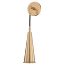 Aged Brass Alva Wall Sconce 4.75" by Hudson Valley