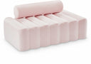 Melody 58" Velvet Upholstered Loveseat - Pink