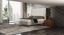 Hemlock - Contemporary White Fabric Bed
