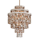 Champagne Leaf Dolcetti Chandelier 24" by Corbett Lighting