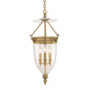 Aged Brass Hanover Pendant 12" by Hudson Valley