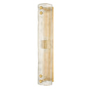 Aged Brass Prospect Park Wall Sconce 4.25" x 23" by Hudson Valley