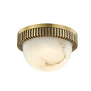 Aged Brass Ainsley Flush Mount 5" by Hudson Valley