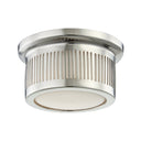 Polished Nickel Bangor Flush Mount 6" by Hudson Valley