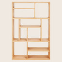 Small Oak M-Rack Bookcase