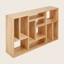 Small Oak M-Rack Bookcase