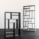 Small Oak M-Rack Bookcase
