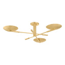 Aged Brass Johnson Semi Flush 42.5" by Hudson Valley