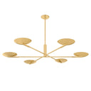 Aged Brass Johnson Chandelier 56" by Hudson Valley