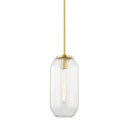 Aged Brass Bennett Pendant 7.5" by Hudson Valley