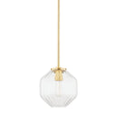 Aged Brass Bennett Pendant 9.75" by Hudson Valley