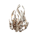 Silver Leaf Graffiti Chandelier 34" by Corbett Lighting, view 7