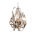 Silver Leaf Graffiti Chandelier 34" by Corbett Lighting, view 3