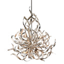 Silver Leaf Graffiti Pendant 15" by Corbett Lighting, view 5