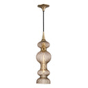 Aged Brass Pomfret Pendant 6" x 20.5" (1600-AGB-BZ) by Hudson Valley