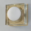 Aged Brass Mackay Wall Sconce 7.75" x 7.75" by Hudson Valley, view 3