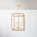 Gold Leaf Laurenceston Lantern 18.25" by Hudson Valley, view 2