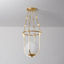Vintage Gold Leaf Verbank Lantern 13.75" by Hudson Valley, view 7