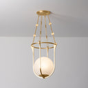 Vintage Gold Leaf Verbank Lantern 13.75" by Hudson Valley, view 6