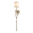 Warm Silver Leaf Bliss Wall Sconce 4.25" by Corbett Lighting